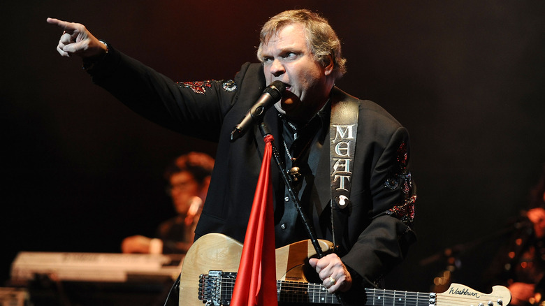 Meat Loaf on stage