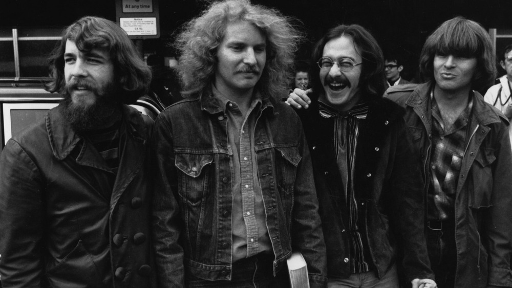 left to right: Tom Fogerty, Stu Cook, Doug Clifford, John Fogerty