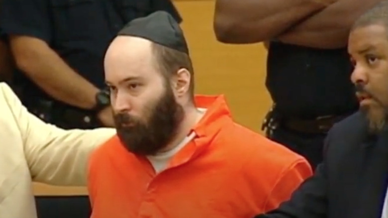 Levi Aron in court