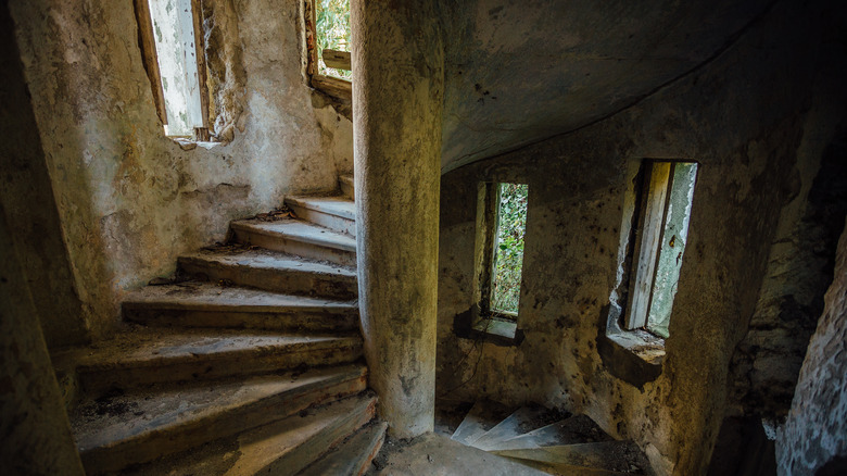 Old spiral staircase 