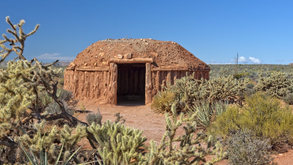 Traditional Navajo home