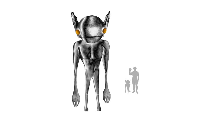 Artist's impression of Hopkinsville Goblin