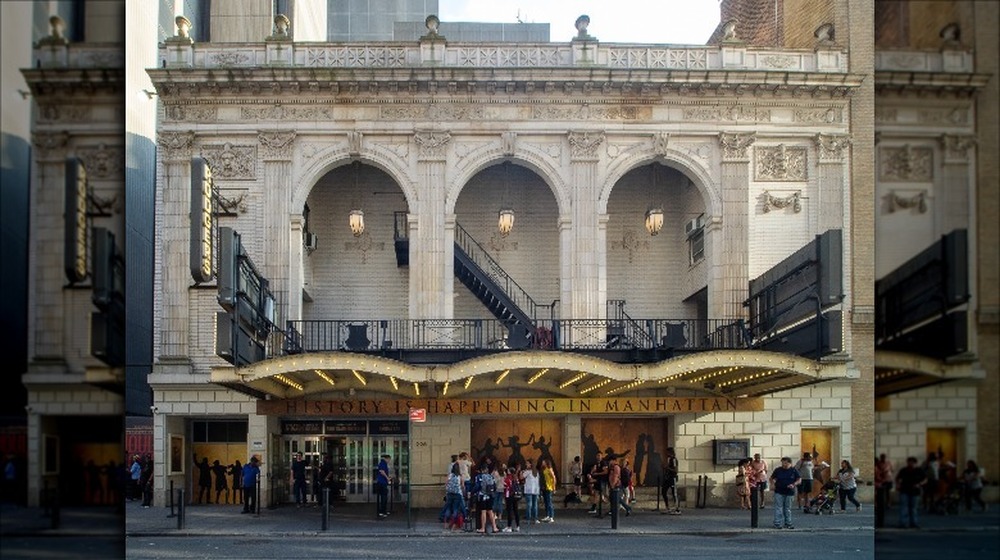 front of Richard Rodgers Theatre