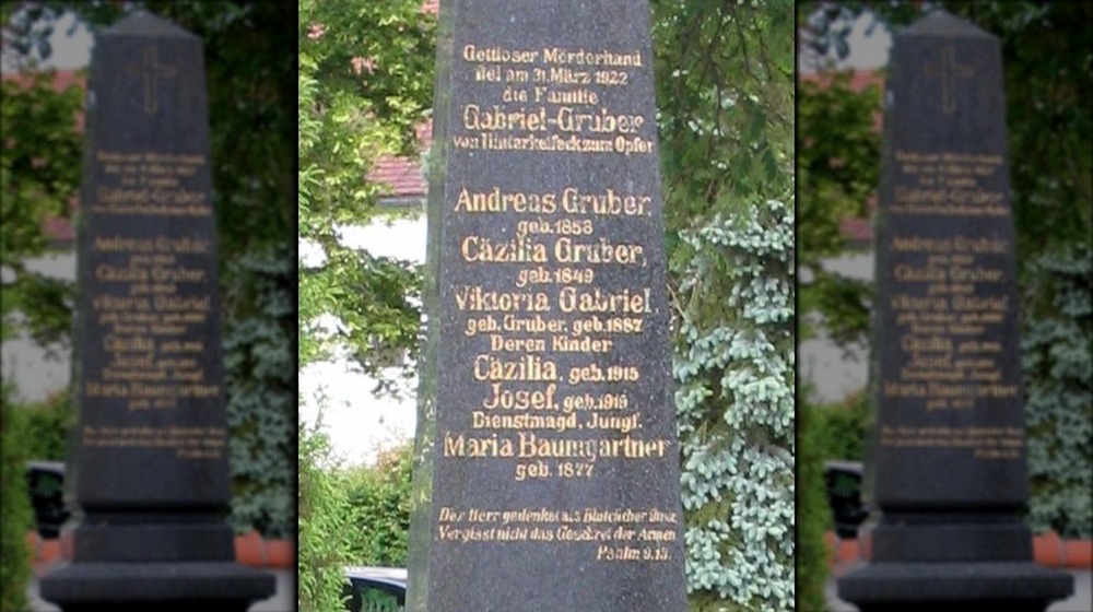 Gruber family memorial