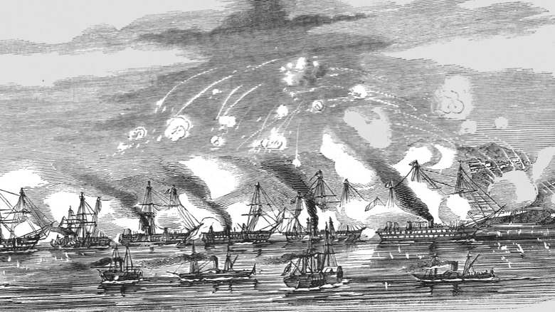 A combined naval attack on Sevastopol