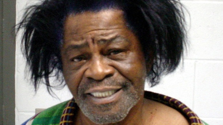 James Brown's 2004 mugshot