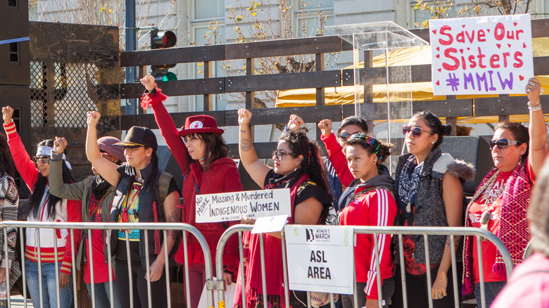 MMIW protest in San Francisco