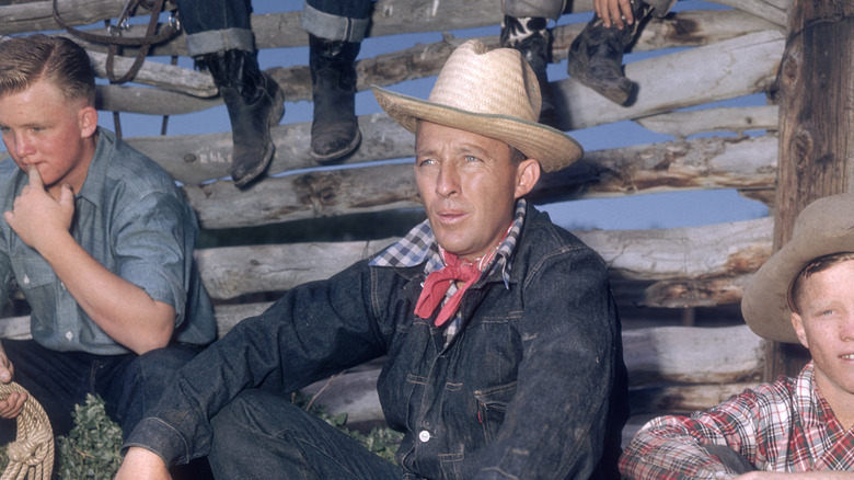 Bing Crosby with his sons with Dixie Lee