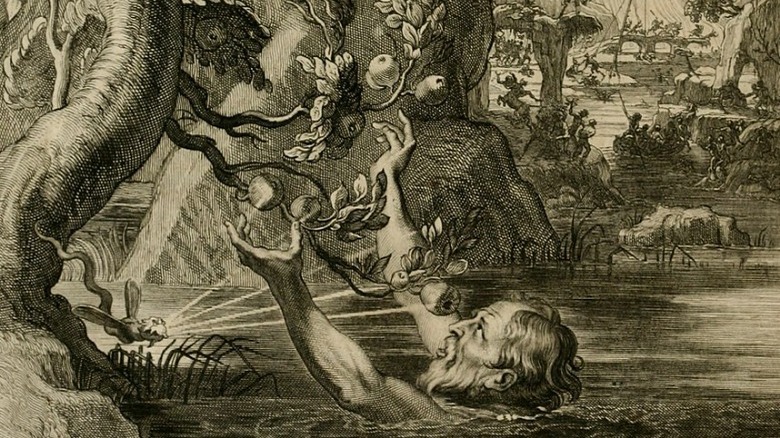 tantalus being punished in hades