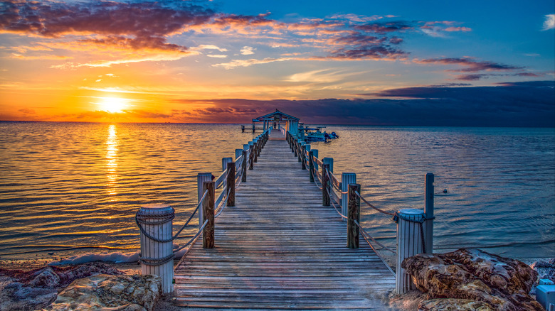 Sunset on Islamorada in Florida Key