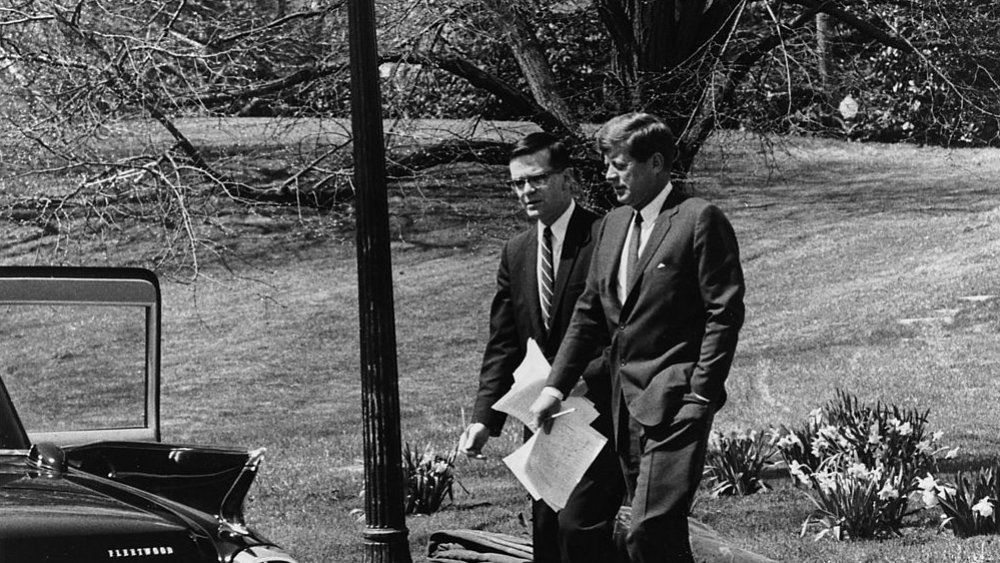 President Kennedy with Theodore Sorensen