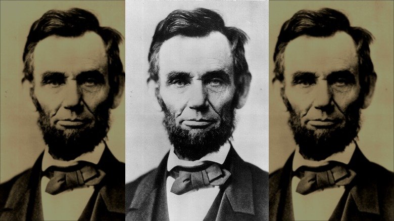 Abraham Lincoln's face