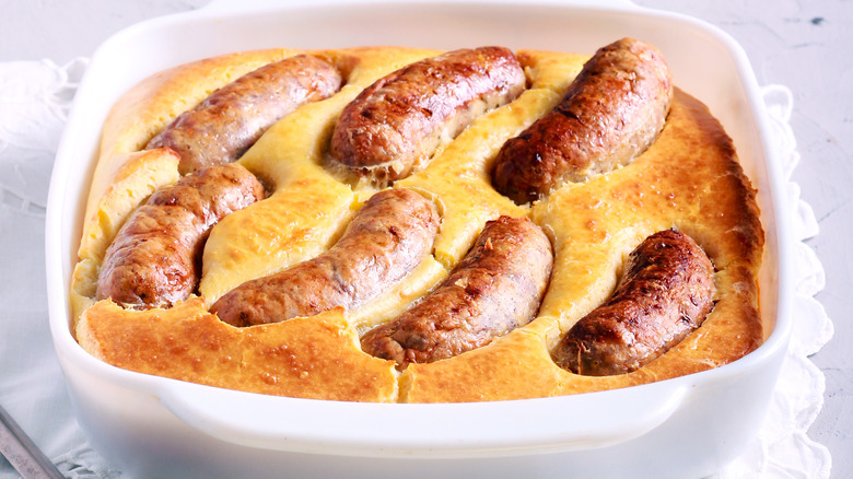 Savory pudding