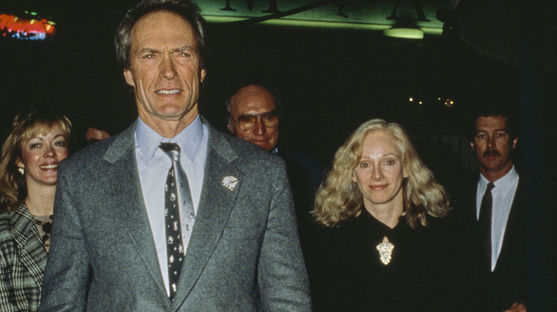 clint eastwood walking with sondra locke