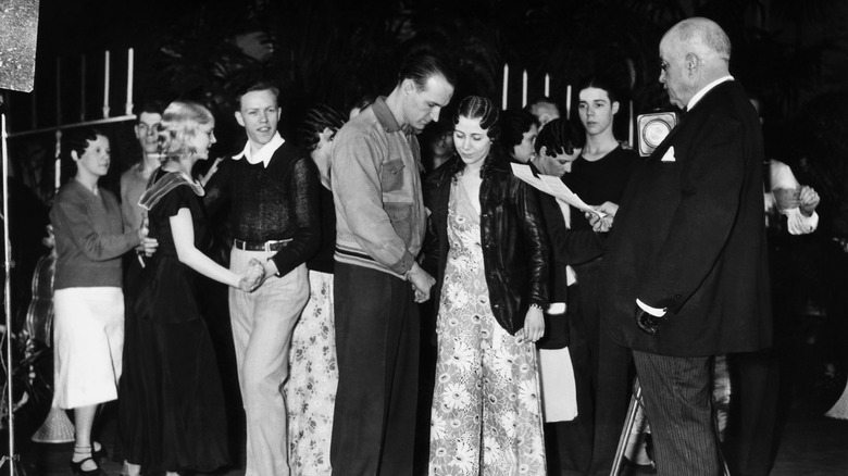 1930s dance marathon contestants