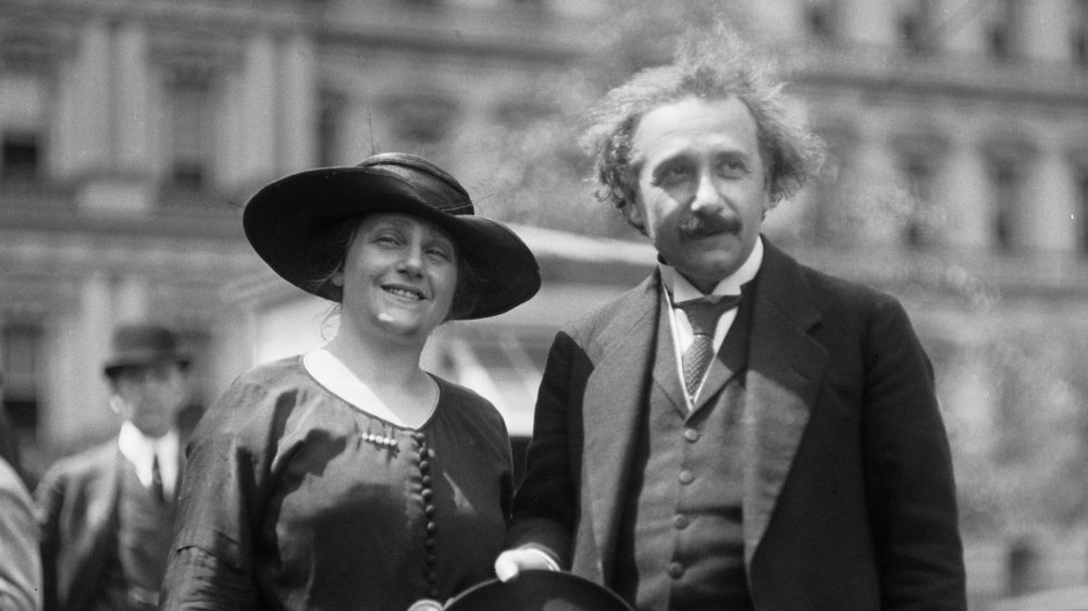 Albert Einstein and Elsa Lowenthal