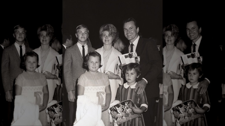 Bob Crane and wife Anne with children