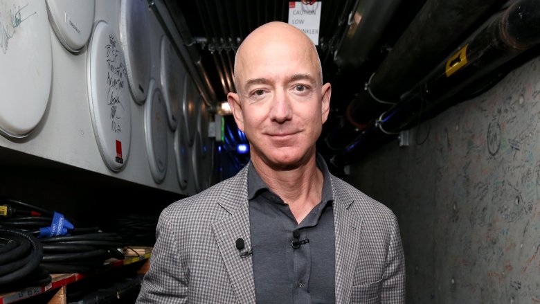 Jeff Bezos smiling 