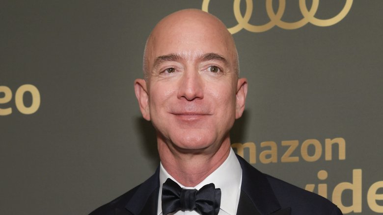 Jeff Bezos smiling