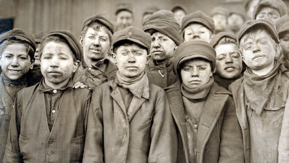 Young coal miners