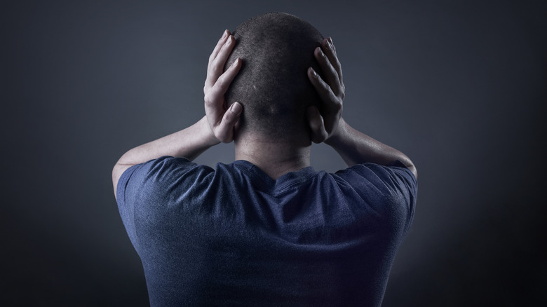 Man hearing voices in his head