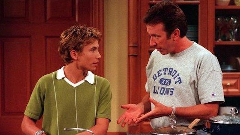 Jonathan Taylor Thomas and Tim Allen home improvement