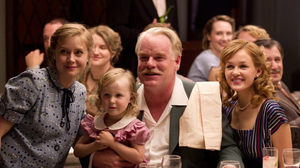 Amy Adams and Philip Seymour Hoffman in The Master