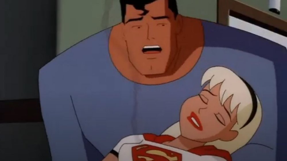 Superman and Supergirl in Superman: The Animated Series 