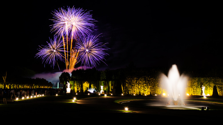 fireworks at versailles