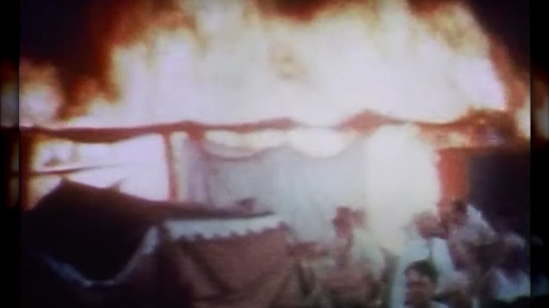 The Big Top burns in the Hartford Fire of 1944