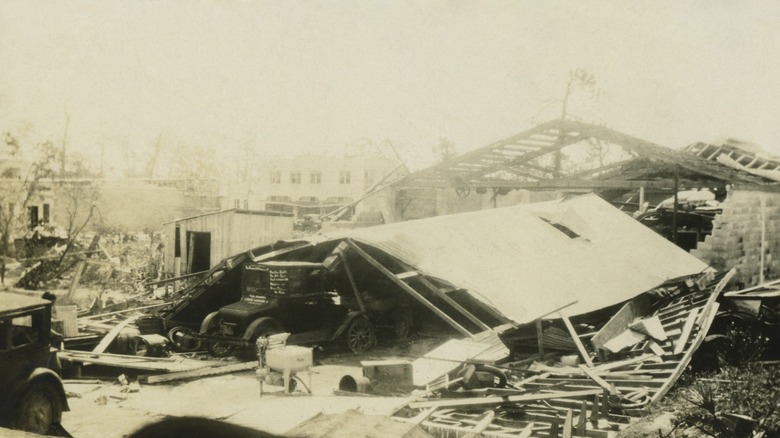 Okeechobee hurricane destruction