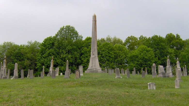 The Fraterville Miners' Circle at Leach Cemetery