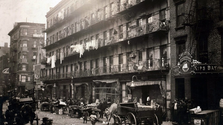 Tenements in New York's Lower East Side