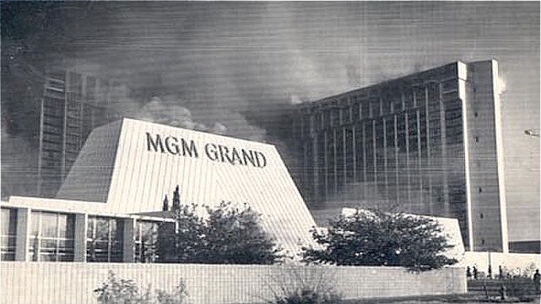 MGM Grand during the blaze