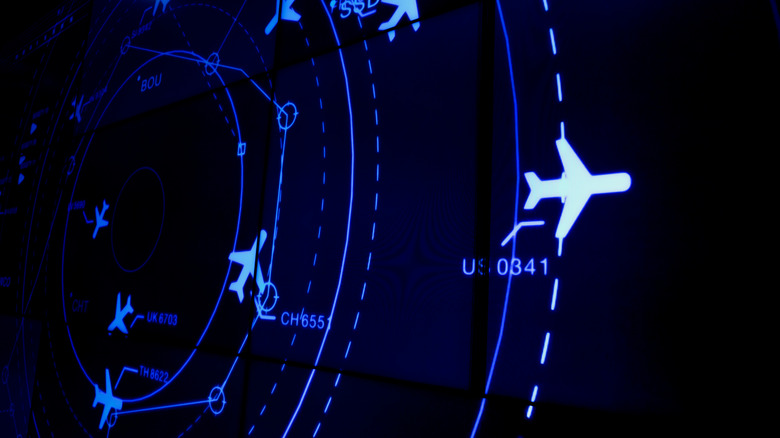 air traffic control display