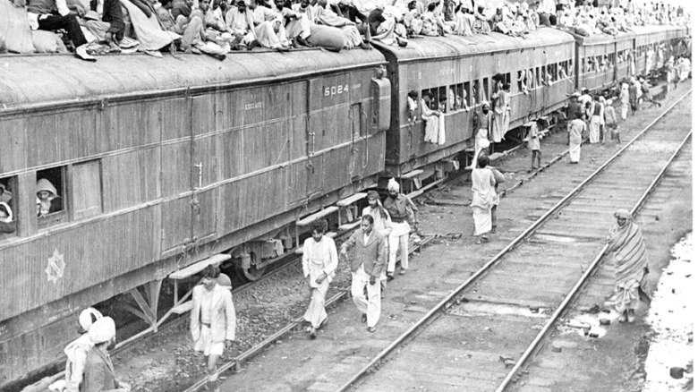 Refugee train, 1947