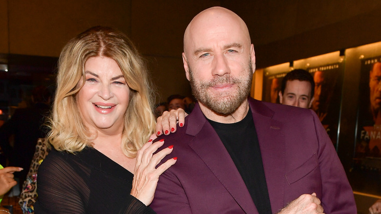 Kirstie Alley and John Travolta in 2019 