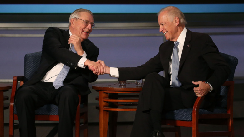 Walter Mondale with Joe Biden