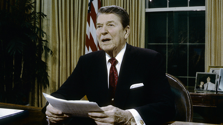 ronald reagan speaking