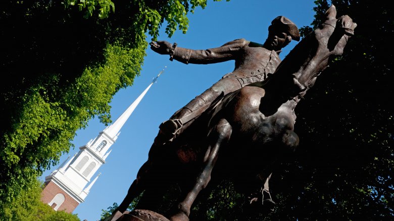 paul revere statue