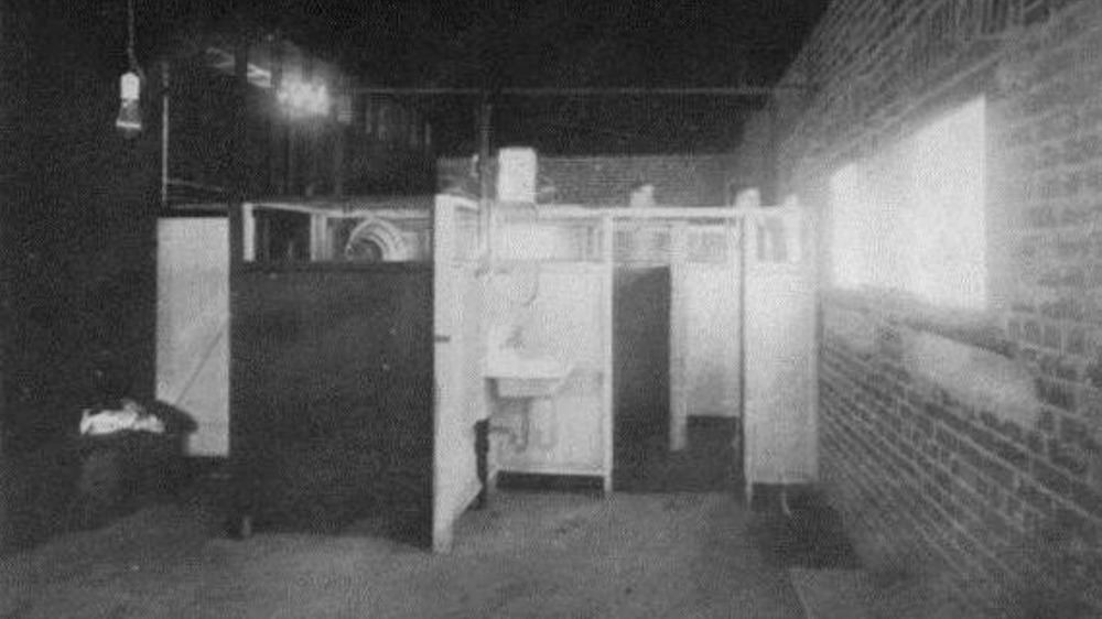 Women's baths at the El Paso disinfecting plant