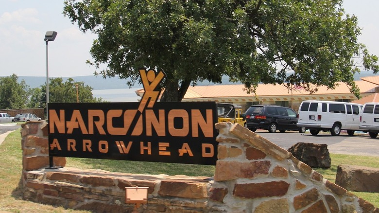 narconon sign outdoors