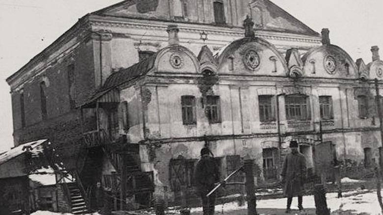 Synagogue destroyed during WWII