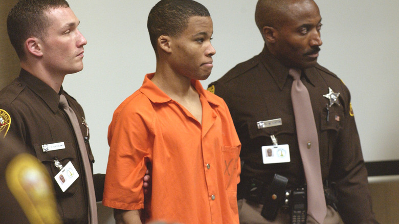 Lee Boyd Malvo in court