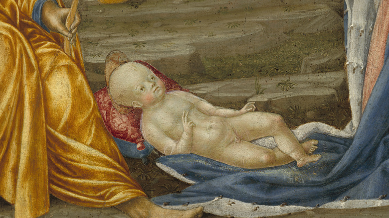 Christ child detail