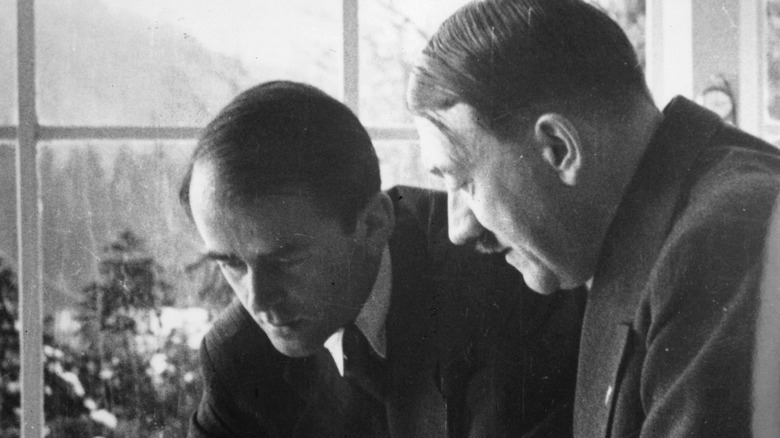 Albert Speer and Adolf Hitler