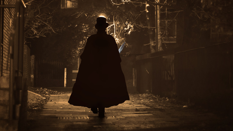 Jack the Ripper silhouette 