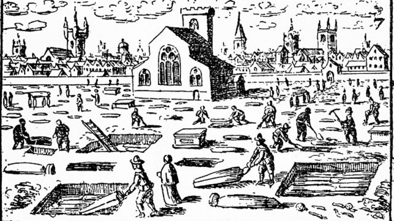 Plague burials