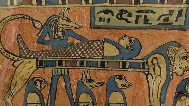 anubis performing ritual