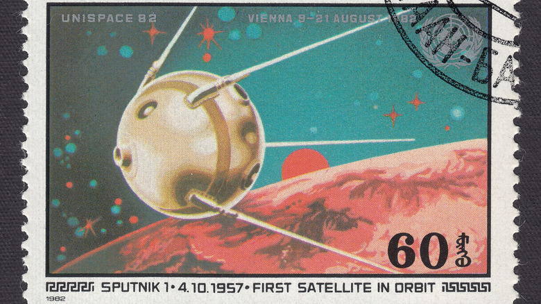 Sputnik 1 stamp